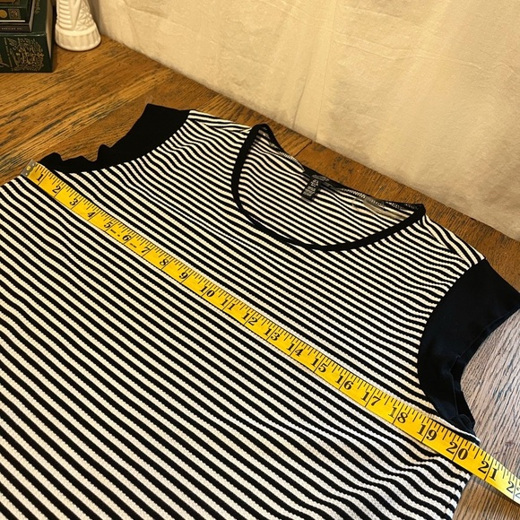 🖤 JONES NEW YORK – Striped Sleeveless Top – Size L - Picture 6 of 7